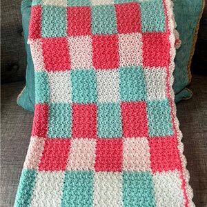 Colorful Crocheted Baby Blanket